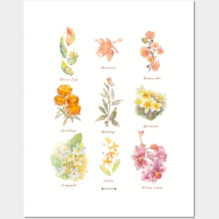 Local Florals Posters and Art